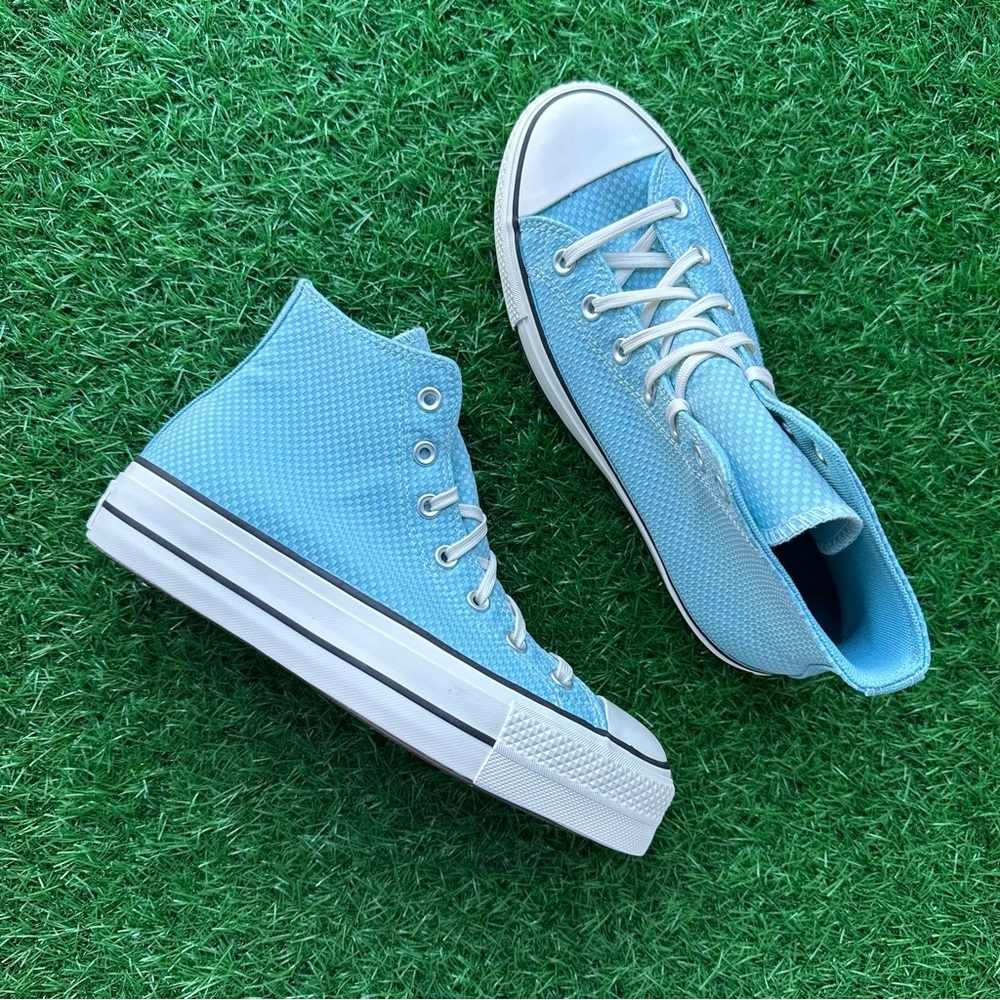 🎁Converse Chuck Taylor All Star Ctas Lift Hi Infinity Pool - Picture 9 of 9